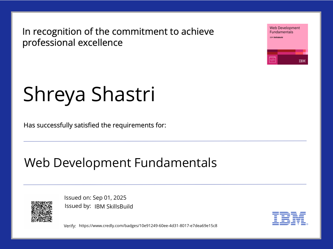 Full Stack Certificate